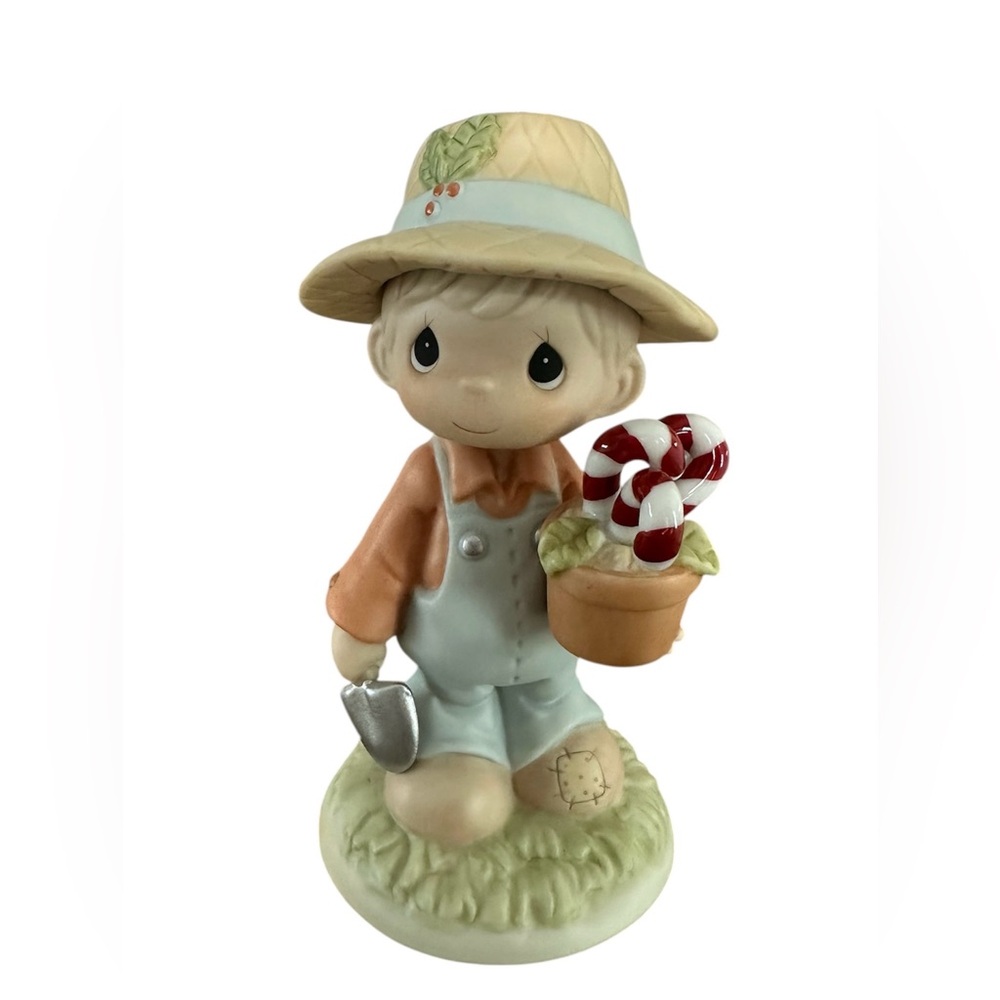 Precious Moments “Raisin’ Cane On The Holidays”#730130 Cane Cane Figurine